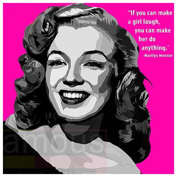 Marilyn Monroe : ver1 | Pop-Art paintings Movie-TV actresses