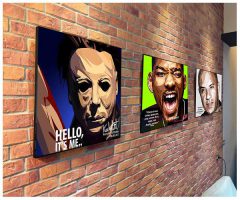 Michael Myers | Pop-Art paintings Movie-TV characters