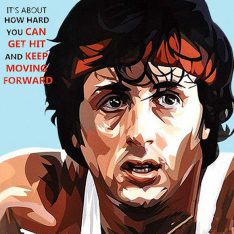 Rocky Balboa | images Pop-Art Cinéma-TV personnages