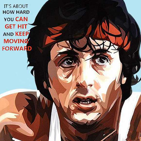Rocky Balboa | Pop-Art paintings Movie-TV characters