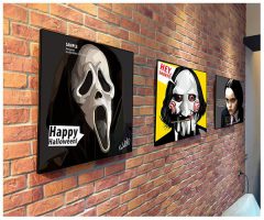 Scream - happy Halloween | imágenes Pop-Art Cine-TV personajes