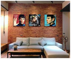 Spock : ver1 | Pop-Art paintings Movie-TV characters