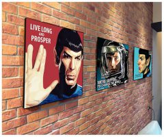 Spock : ver2 | Pop-Art paintings Movie-TV characters