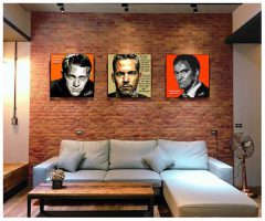 Steve McQueen | Pop-Art paintings Movie-TV actors