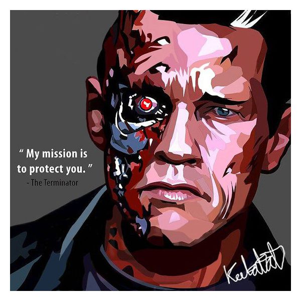 Terminator | imágenes Pop-Art Cine-TV personajes