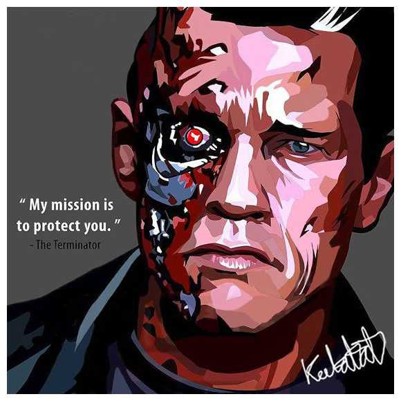 Terminator | images Pop-Art Cinéma-TV personnages