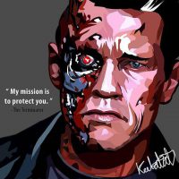 Terminator | imatges Pop-Art Cinema-TV personatges