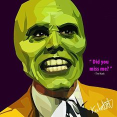 The Mask : ver1 | Pop-Art paintings Movie-TV characters