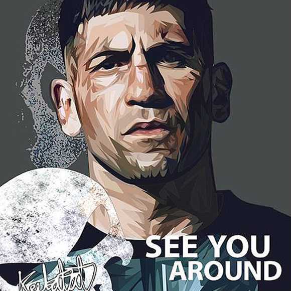 The Punisher | Pop-Art paintings Movie-TV characters