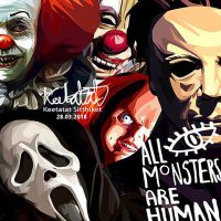 All Monsters Are Human | imágenes Pop-Art Cine-TV personajes