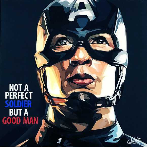 Capità America : ver2 | imatges Pop-Art personatges Marvel