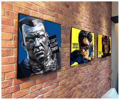 Colossus | Pop-Art paintings Marvel characters