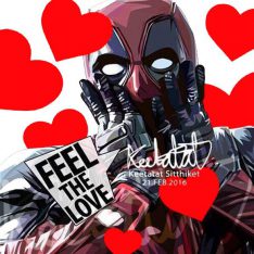 Deadpool : ver2 love | imágenes Pop-Art personajes Marvel
