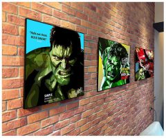 Hulk : ver2 | imágenes Pop-Art personajes Marvel