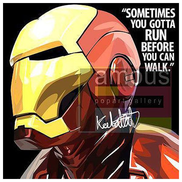 IronMan : ver2 | imágenes Pop-Art personajes Marvel