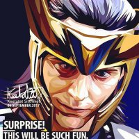 Loki : ver2 | imatges Pop-Art personatges Marvel