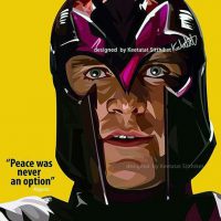Magneto | Pop-Art paintings Marvel characters