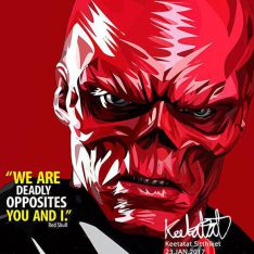 Red Skull | imatges Pop-Art personatges Marvel