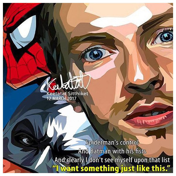 Chris Martin & Marvel | imágenes Pop-Art personajes Marvel