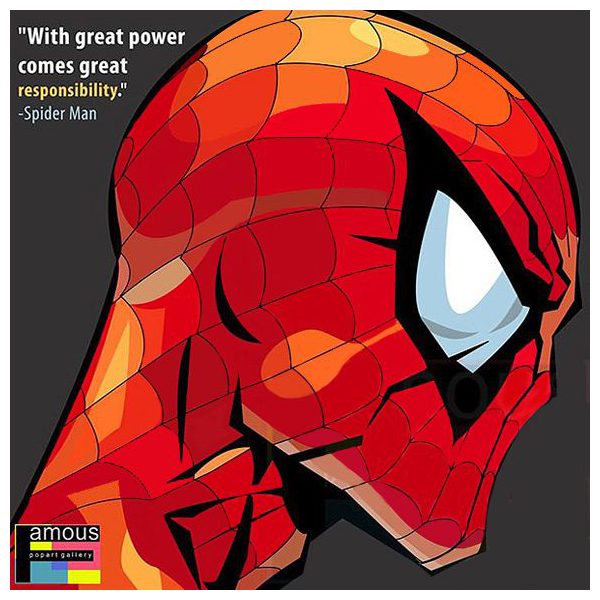 Spiderman : ver1 | Pop-Art paintings Marvel characters