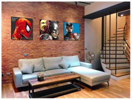 Spiderman : ver1 | imágenes Pop-Art personajes Marvel