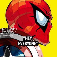 Spiderman : ver2 | imatges Pop-Art personatges Marvel