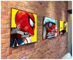 Spiderman : ver2 | Pop-Art paintings Marvel characters