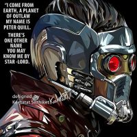 Starlord | imágenes Pop-Art personajes Marvel