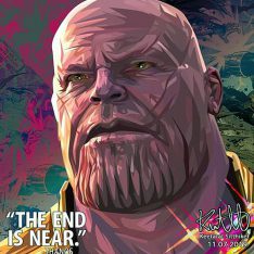 Thanos : ver2 | imágenes Pop-Art personajes Marvel