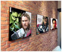 Thor & Hulk | images Pop-Art personnages Marvel
