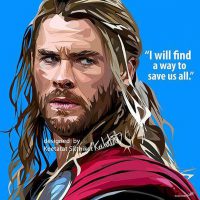 Thor : ver2 | imágenes Pop-Art personajes Marvel
