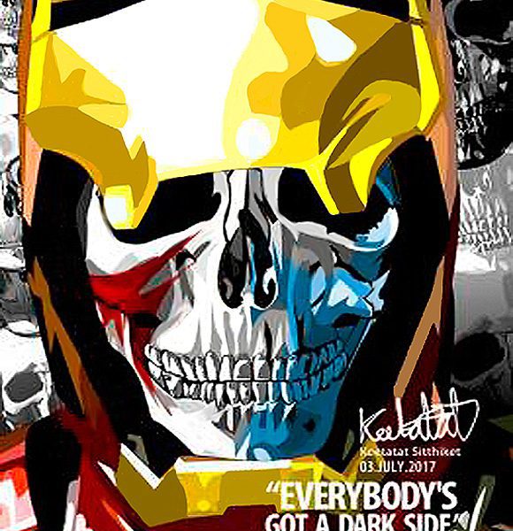 Tony Dark Side | imatges Pop-Art personatges Marvel