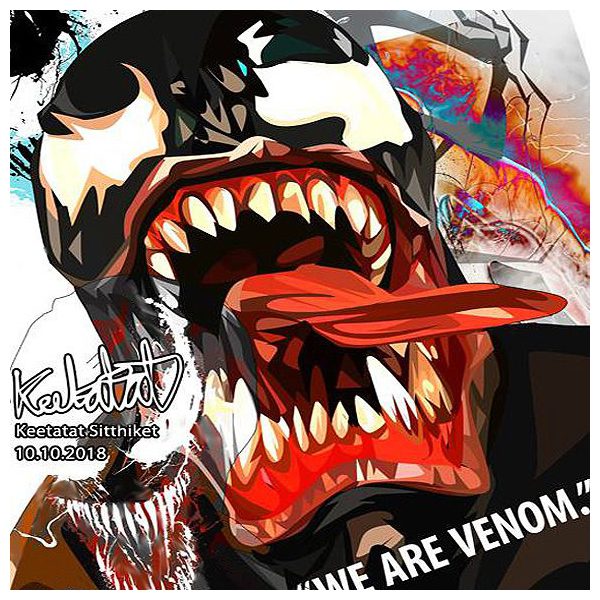 Venom : ver2 | imágenes Pop-Art personajes Marvel