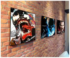 Venom : ver2 | Pop-Art paintings Marvel characters