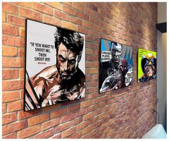 Wolverine : ver2 | Pop-Art paintings Marvel characters