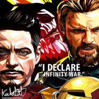 Infinity War : ver2 | imágenes Pop-Art personajes Marvel