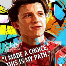 Peter Parker : ver2 | Pop-Art paintings Marvel characters
