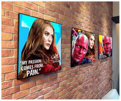 Vision & Scarlet Witch | Pop-Art paintings Marvel characters