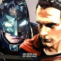 Batman & Superman | imágenes Pop-Art personajes DC-Comics
