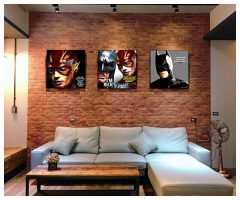 Batman & The Flash | Pop-Art paintings DC-Comics characters