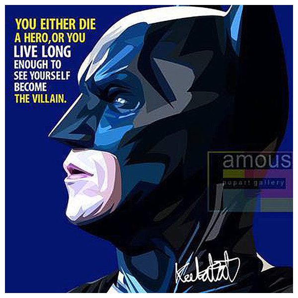 Batman : ver2 | Pop-Art paintings DC-Comics characters