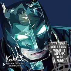 Batman : ver3 | images Pop-Art personnages DC-Comics
