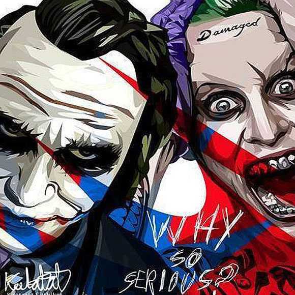 Double Joker | imágenes Pop-Art personajes DC-Comics