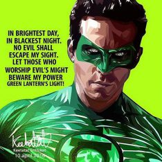 Green Lantern | Pop-Art paintings DC-Comics characters
