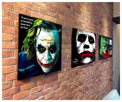 Joker : ver1 | Pop-Art paintings DC-Comics characters