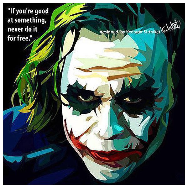 Joker : ver2 | imágenes Pop-Art personajes DC-Comics
