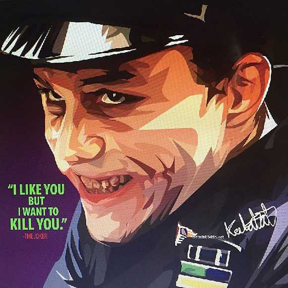 Joker : ver3 | images Pop-Art personnages DC-Comics