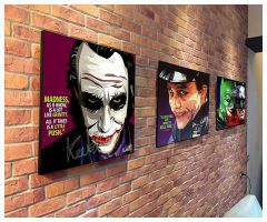 Joker : ver4 | Pop-Art paintings DC-Comics characters