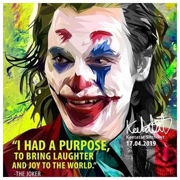 Joker : ver7 | Pop-Art paintings DC-Comics characters
