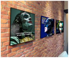 Joker : ver9 HaHaHa | images Pop-Art personnages DC-Comics